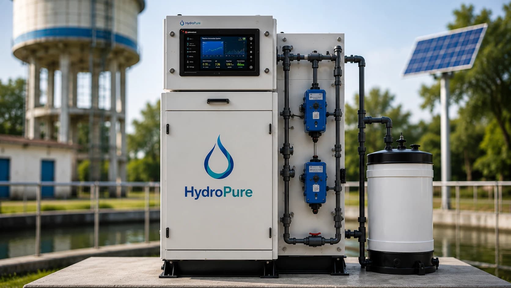 Solar-powered chlorination systems for remote villages - HYDROscope insight